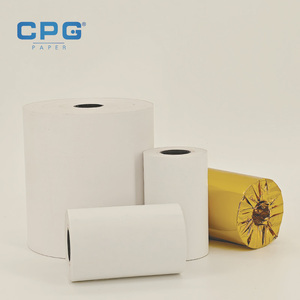 Papel Térmico Personalizado de Alta Definición/Impresión Clara, Libre de BPA, 45 g/m², para Impresoras Térmicas de Cajeros Automáticos y Bancos - Product Image 1