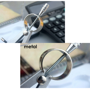 Compás Divisor de Alta Calidad Foska, Juego de Matemáticas de Estilo Geométrico, Compás de Dibujo de Metal Duradero para Estudiantes Escolares - Product Image 4