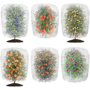 Venta al por mayor <span class=keywords><strong>de</strong></span> cubiertas protectoras plegables <span class=keywords><strong>de</strong></span> alta resistencia para el control <span class=keywords><strong>de</strong></span> plagas en el jardín, para arándanos, vegetales y árboles, bolsas <span class=keywords><strong>de</strong></span> malla con cordón. - Product Image 5