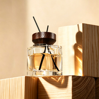 Diffuseur de parfum en verre décoratif de luxe pour la maison, pour aromathérapie, 200 ml, flacons aromatiques vides