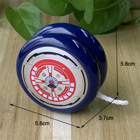 Jouet Yoyo en plastique personnalisé avec logo OEM, idéal pour les jeux interactifs sportifs en plein air pour enfants
