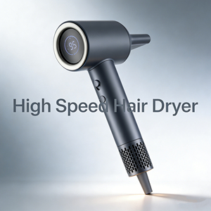 Secador de Pelo Profesional de Alta Velocidad con Motor Iónico sin Escobillas, Comercial y Doméstico, del Fabricante, con Soplado Potente y Alta Velocidad - Product Image 1