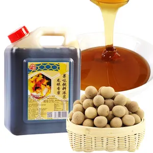 꿀 순수한 3kg 소스 30 brit를 가진 차가운 장소 고급 감미로운 자연적인 Guangcun 집중된 Longan 주스/시럽을 포장하는 병