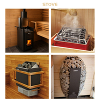 Sauna électrique pour 1 à 4 personnes, salle de vapeur extérieure en bois massif Hemlock Spire, pour la remise en forme et l'amincissement