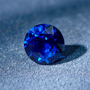 Saphir bleu de laboratoire Wangfu, taille <span class=keywords><strong>rose</strong></span>, taille radiant, formes multiples, pierre précieuse en vrac à changement de couleur pour la fabrication de bijoux, vente en gros - Product Image 3