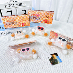 ของเล่นบีบหนูแฮมสเตอร์น่ารัก นุ่มมาก ทำจาก TPR เหมาะสำหรับทุกวัย ของเล่นบีบคลายเครียด ของขวัญสร้างสรรค์เพื่อการผ่อนคลาย - Product Image 1