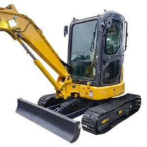 Mini-excavatrice Komatsu PC35MR d'occasion de qualité supérieure, excavatrice sur chenilles de 3 tonnes, certifiée CE EMC, moteur Komatsu, pompe hydraulique Shimadzu - Product Image 1