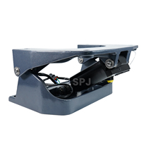 Moteur hors-bord marin 4 temps amélioré 40-60 CV en alliage d'acier avec plaque de relevage électrique et de trim 2 cylindres