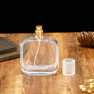 ขวดน้ำหอมหัวแบนปลายสูง30มล. 50มล. 100มล. ใหม่ขวดน้ำหอมแบบสเปรย์พกพา - Product Image 1