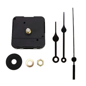 HR1688 <strong>Clock</strong> <strong>Movements</strong> <strong>Anticlockwise</strong> <strong>Clock</strong> Mechanism with 14.5MM Shaft Length and Black Needles - Product Image 1