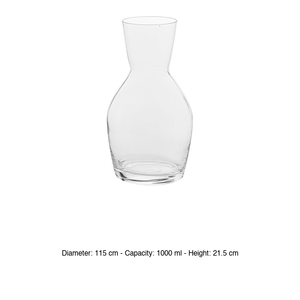 Carafe à vin Ypsilon 1 L Bormioli Rocco H 21,5 cm Ø 11,5 cm - Product Image 3