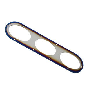 Phổ bị cháy màu xanh xe phía sau Spoiler khuếch tán phía sau Bumper đua không khí chuyển hướng khuếch tán Bảng điều khiển - Product Image 2