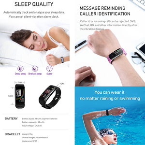 Reloj inteligente Vanssa, reloj inteligente C6T con control de temperatura, salud sanguínea y sueño - Product Image 6