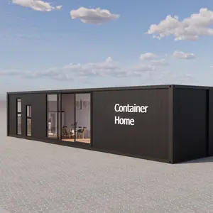 Niedriger Preis Morden Bequemes Laden Versand Vorgefertigtes Stahlrahmen Container Design House