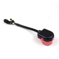 D2-Rohrkabel mit Wasserdichtem AMP-Steckverbinder Neuer Zustand HID D2 D4 Glühbirnen-Adapter für Auto-Lichtzubehör
