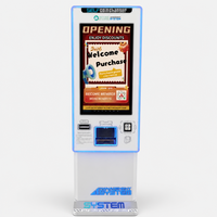 Mesin Penukar Token Logam Layanan Mandiri Dengan Penerima Uang Kertas dan Dispenser Koin untuk Area Pembayaran Pusat Permainan Arcade