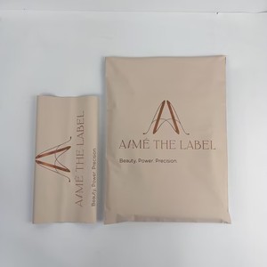 Biodegradable Matte Peach Poly Mailer Custom Logo Printed Plastic Shipping Bags Express Courier Mailing Bag for Clothing - Product Image 3