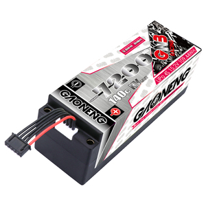 Batería LiPo GNB para GNB72004S140iHV 7200MAH 4S1P HV 15.2V 140C RC, para coches y barcos de carreras RC a escala 1/10 1/8, con carcasa rígida y cable de 5mm integrado - Product Image 2