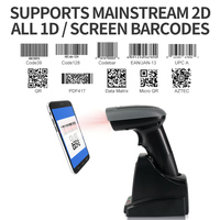 GTCODESTAR Escáner de código de barras 2D Tableta inalámbrica Android Qr Lector de código de barras Escáner Rakinda Cmos Sensor de imagen Precio Escáner de código de barras