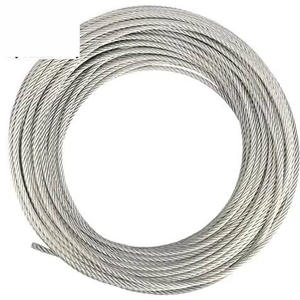 Outils de quincaillerie, câble de treuil en acier inoxydable 304 316, câble de treuil 7x7 7x19, câble en acier <span class=keywords><strong>pour</strong></span> clôture, voile d'ombrage, <span class=keywords><strong>plante</strong></span> <span class=keywords><strong>grimpante</strong></span>, corde à linge - Product Image 4