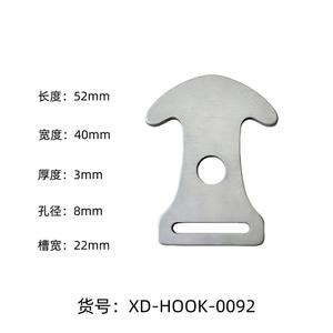 Hebilla de cuerda Xingda de aleación de aluminio 7075, varios tamaños, antideslizante, accesorios para tiendas de campaña, para fijación y ajuste de lonas de camping. - Product Image 4