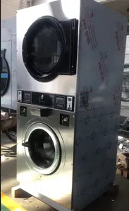 Best-Selling 25kg Capacity Automatic Coin-Operated Washing Machine Dry Cleaner Electric Fuel For Commercial Laundry Laundromats