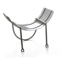 Support de tuyau métallique sur mesure OEM ODM, en acier au carbone avec revêtement en poudre, support de tuyau soudé et plié