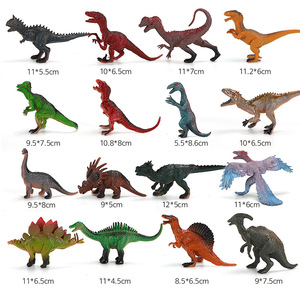 Giocattolo Morbido per Bambini a Tema Jurassic, Figurina Realistica in Plastica di Dinosauro Selvatico, Set Modello Tirannosauro Rex, Età 4-6 Anni - Product Image 1
