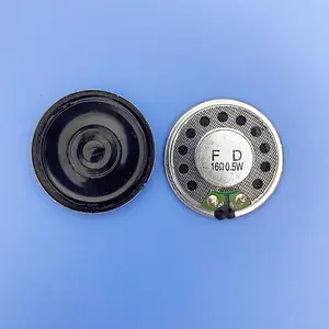 20mm 30mm 32mm 36mm 40mm 0.5W/ 1W/ 2W 3W 8 Ohm 16 Ohm Mylar Speaker For Medical Equipment Audio