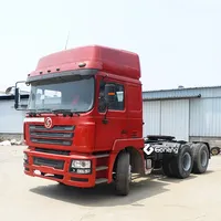 אין מתווך למכור בשימוש shacman f3000 טרקטור משאית קרוואן שני יד 6x4 ראש למכירה בדובאי