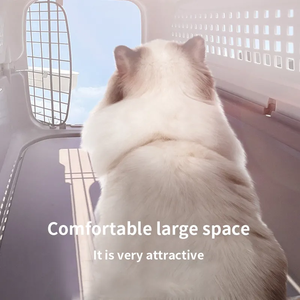 Transportadora de Mascotas para Perros y Gatos, Caja de Transporte para Auto, Jaula Portátil Aprobada por Aerolíneas, Ventilada y de Lados Blandos, para Cachorros, Gatitos, Mascotas Pequeñas y Medianas - Product Image 5