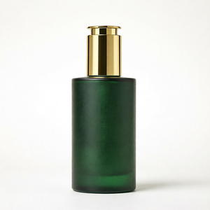 Nouvelle mode – Flacon compte-gouttes en verre dépoli vert 30 ml, estampage à chaud, marque <span class=keywords><strong>Keyo</strong></span>, pour huiles essentielles, soins capillaires, soins de la peau, faux cils - Product Image 6