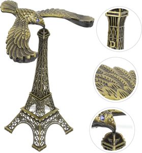 Nórdico creativo aleación de aluminio Torre Eiffel modelo pájaro águila estatua única oficina en casa figurita decorativa y fundición de regalo - Product Image 3