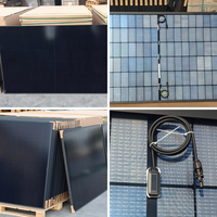 Panneau solaire bifacial haute performance 800W 805W BC avec structure double vitrage pour environnements à albédo élevé et systèmes solaires au sol