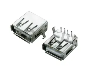 Micro tipo c USB 3,1 hembra conector usb para carga y transmisión de datos