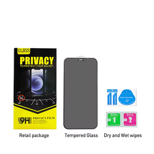 Bền bảo vệ sự riêng tư phân cực chống xước chống vân tay kính cường lực chống nhìn trộm điện thoại di động bảo vệ màn hình - Product Image 6