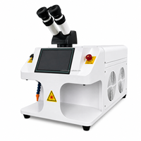 Machine de soudage laser de précision pour bijoux de 200 W, soudeuse haute précision pour l'or, l'argent et le platine, pour la réparation de bagues et de pendentifs