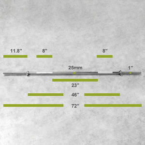 Gimnasio en casa Fitness profesional Manténgase en forma Culturismo Levantamiento de pesas regular <span class=keywords><strong>Spin</strong></span> <span class=keywords><strong>Lock</strong></span> Barra estándar - Product Image 5