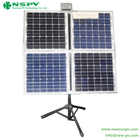 Système de suivi à double axe forte puissance 100W Système de suivi des panneaux solaires Système de suivi solaire intelligent