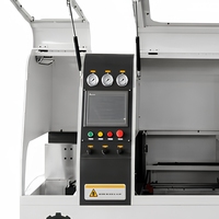 Sierra de corte automática sin cola YLS-NC-750 de aluminio de 750 mm con servo para fábrica de procesamiento de perfiles grandes de ventanas y puertas