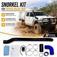 Kit de snorkel en acier inoxydable pour Toyota Hilux Vigo N70 N80 4x4, système d'admission d'air tout-terrain, accessoires pour pick-up