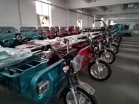Tricycle cargo électrique 2000W à 3 roues, carrosserie ouverte, pour adultes, pneus larges, Tuk Tuk, vélo cargo électrique