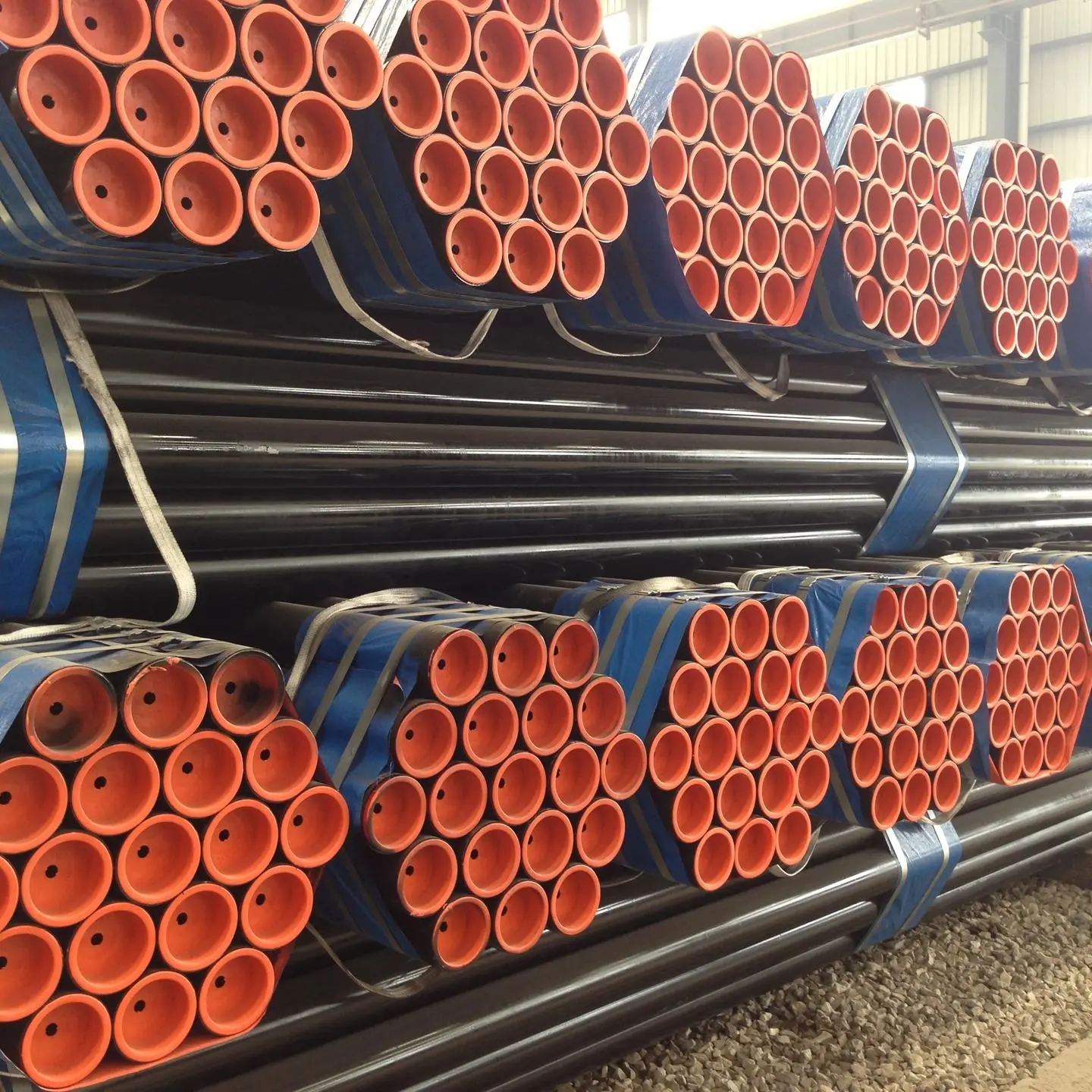 ASTM A106 API Spec 5L X42 X52 X56 X60 X65 Gr.b s355j2 black seamless pipe pls2 pls1 oil and gas pipeline Carbon Steel line tubes