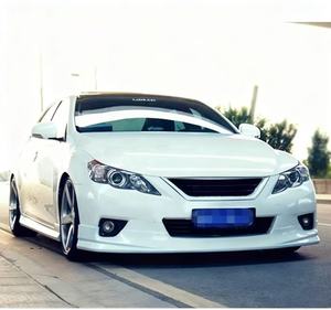ABS Material Car Body Kit Upgrade for Mark X 2010-2012 Front Bumper Lower Lip Side Skirts Rear Diffuser <b>Screw</b>-On - Product Image 6