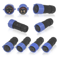Connecteur étanche M25 IP68 2 3 4 5 broches avec joint torique, prise de station de base télécom de haute qualité