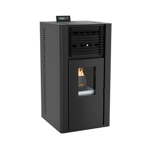 <span class=keywords><strong>Estufa</strong></span> de <span class=keywords><strong>Pellets</strong></span> PANSEE PD-100 de 10KW, 87% de Alta Eficiencia, Control Remoto WiFi, Alimentación Automática, Acero, Independiente, Moderna - Product Image 3