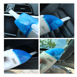 Aspiradora para Auto 12V Eléctrica Azul Blanca para Uso en Vehículos - Product Image 3
