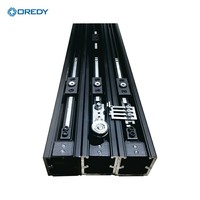 Porte coulissante automatique à lévitation magnétique sur mesure OUTUS pour usage domestique