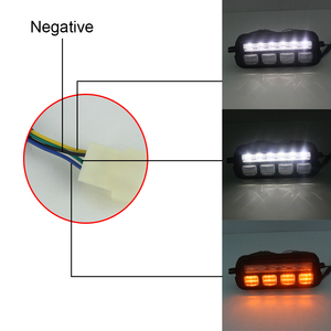Pour <span class=keywords><strong>Lada</strong></span> <span class=keywords><strong>Niva</strong></span> 1995 + lampe de pare-chocs avant LED feux diurnes ambre <span class=keywords><strong>clignotant</strong></span> - Product Image 6