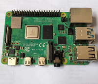 Kit de carte de développement Raspberry Pi 4 modèle B d'origine, RAM 2 Go, 4 Go, 8 Go, processeur 4 cœurs 1,5 GHz, 3 Speeder 3b+ haute performance 64 bits